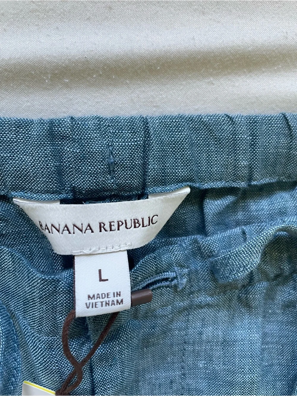 Banana Republic Wide-Leg Linen Pants